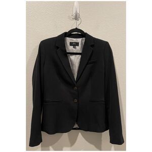 J.CREW Schoolboy Notch Lapel Blazer in Black
